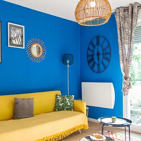 Zenbnb - Le Majestic / Avec 1 / Parking Prive / Balcon *